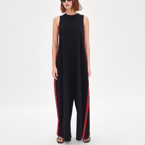 extra wide leg jumpsuit